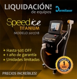 Speed Ice Titanium: liquidación de equipos de depilación láser 2017/18
