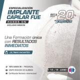 Especializacin en implante capilar tcnica FUE