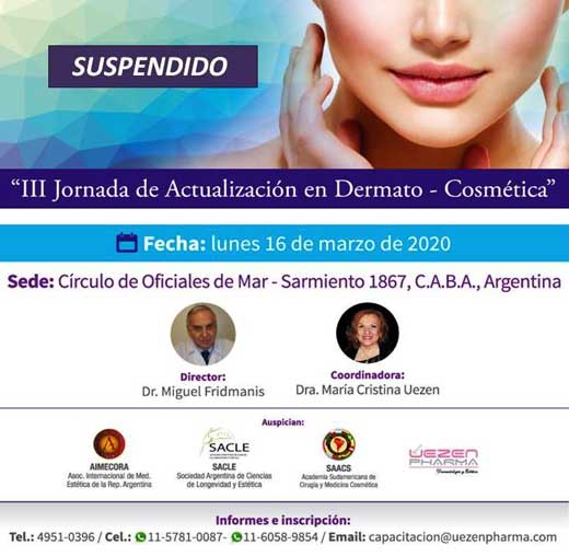 III Jornada de Actualización en Dermato-Cosmética