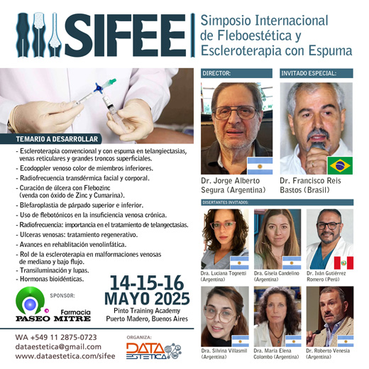 SIFEE 2025 Simposio Internacional de Fleboesttica y Escleroterapia con Espuma